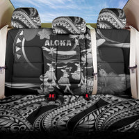Hawaii Beautiful Hula Dancers Back Car Seat Cover With Ipu Keke And Pahu Drum LT05 One Size Black - Polynesian Pride