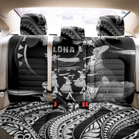 Hawaii Beautiful Hula Dancers Back Car Seat Cover With Ipu Keke And Pahu Drum LT05 - Polynesian Pride