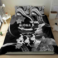 Hawaii Beautiful Hula Dancers Bedding Set With Ipu Keke And Pahu Drum LT05 - Polynesian Pride