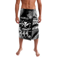 Hawaii Beautiful Hula Dancers Lavalava With Ipu Keke And Pahu Drum LT05 Black - Polynesian Pride
