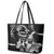 Hawaii Beautiful Hula Dancers Leather Tote Bag With Ipu Keke And Pahu Drum