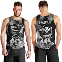 Hawaii Beautiful Hula Dancers Men Tank Top With Ipu Keke And Pahu Drum LT05 - Polynesian Pride