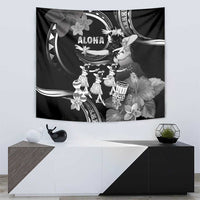 Hawaii Beautiful Hula Dancers Tapestry With Ipu Keke And Pahu Drum LT05 - Polynesian Pride