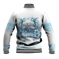 Hawaii Sugar Plantation Baseball Jacket With Hawaiian Tapa Pattern LT05 - Polynesian Pride