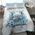 Hawaii Sugar Plantation Bedding Set With Hawaiian Tapa Pattern