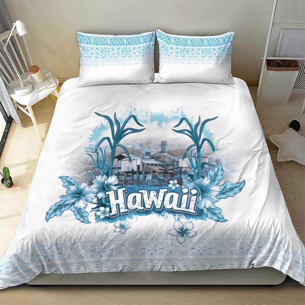 Hawaii Sugar Plantation Bedding Set With Hawaiian Tapa Pattern LT05 - Polynesian Pride