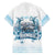 Hawaii Sugar Plantation Family Matching Puletasi and Hawaiian Shirt With Hawaiian Tapa Pattern