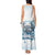 Hawaii Sugar Plantation Tank Maxi Dress With Hawaiian Tapa Pattern