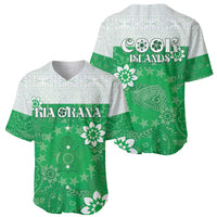 Cook Islands Maori Language Week Baseball Jersey Pacific Tapa Pattern LT05 - Polynesian Pride