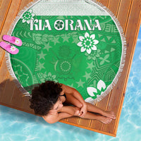 Cook Islands Maori Language Week Beach Blanket Pacific Tapa Pattern LT05 - Polynesian Pride
