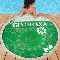 Cook Islands Maori Language Week Beach Blanket Pacific Tapa Pattern LT05 - Polynesian Pride