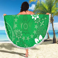 Cook Islands Maori Language Week Beach Blanket Pacific Tapa Pattern LT05 - Polynesian Pride