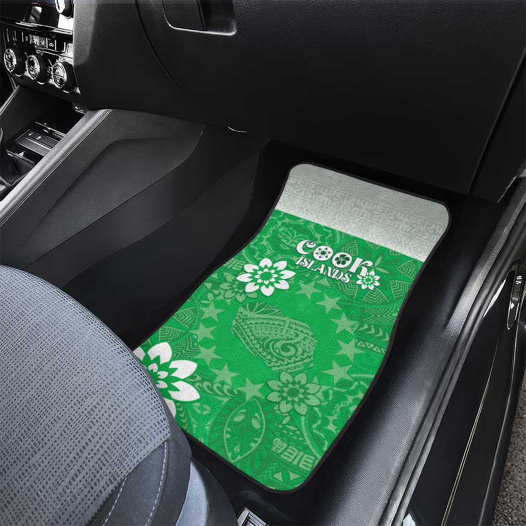 Cook Islands Maori Language Week Car Mats Pacific Tapa Pattern LT05 - Polynesian Pride