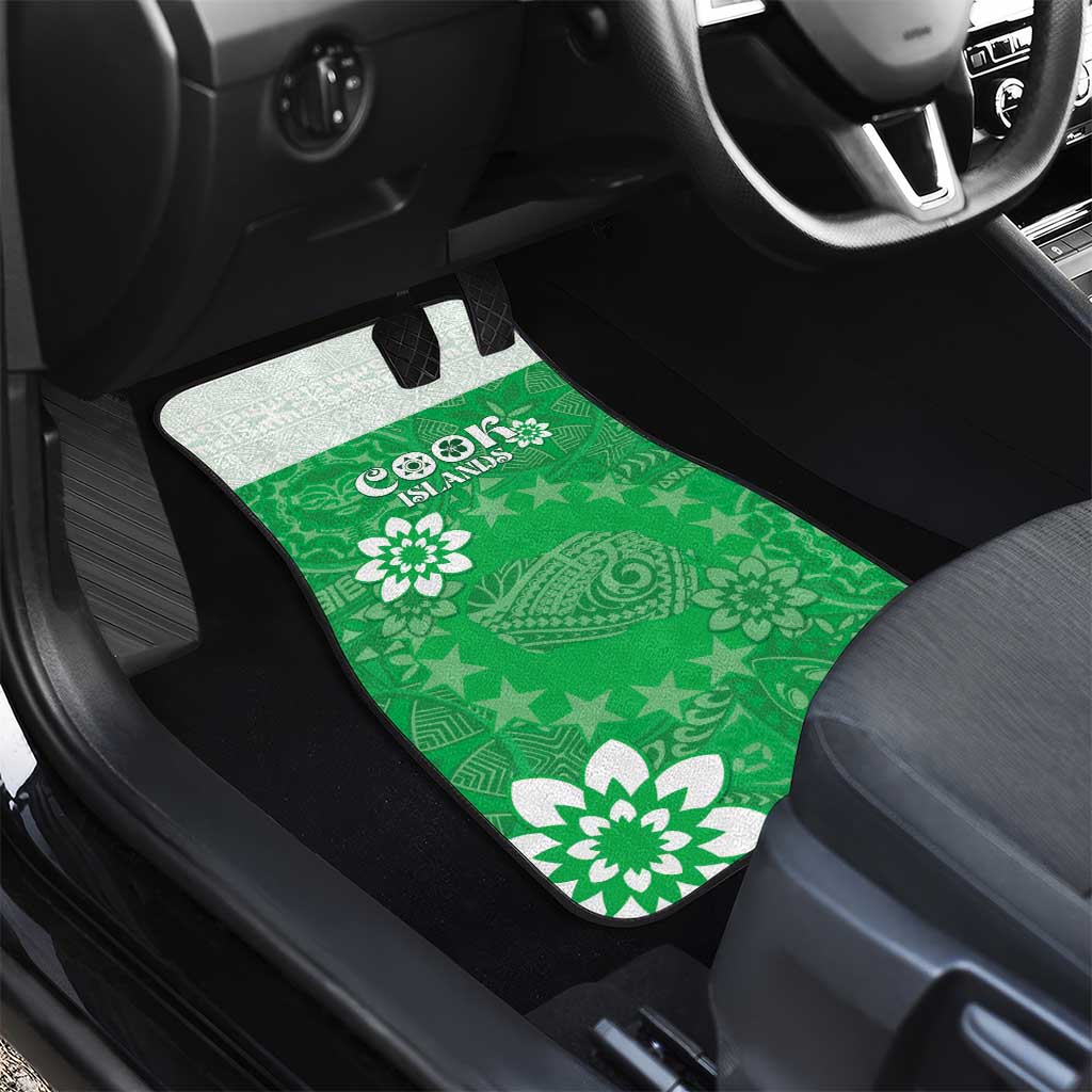 Cook Islands Maori Language Week Car Mats Pacific Tapa Pattern LT05 - Polynesian Pride