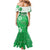 Cook Islands Maori Language Week Family Matching Mermaid Dress and Hawaiian Shirt Pacific Tapa Pattern