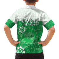 Cook Islands Maori Language Week Kid Hawaiian Shirt Pacific Tapa Pattern LT05 - Polynesian Pride