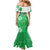 Cook Islands Maori Language Week Mermaid Dress Pacific Tapa Pattern