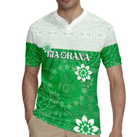 Cook Islands Maori Language Week Rugby Jersey Pacific Tapa Pattern LT05 - Polynesian Pride