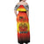 Papua New Guinea 49th Independence Day Family Matching Off Shoulder Maxi Dress and Hawaiian Shirt One People One Nation One PNG