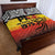 Papua New Guinea 49th Independence Day Quilt Bed Set One People One Nation One PNG