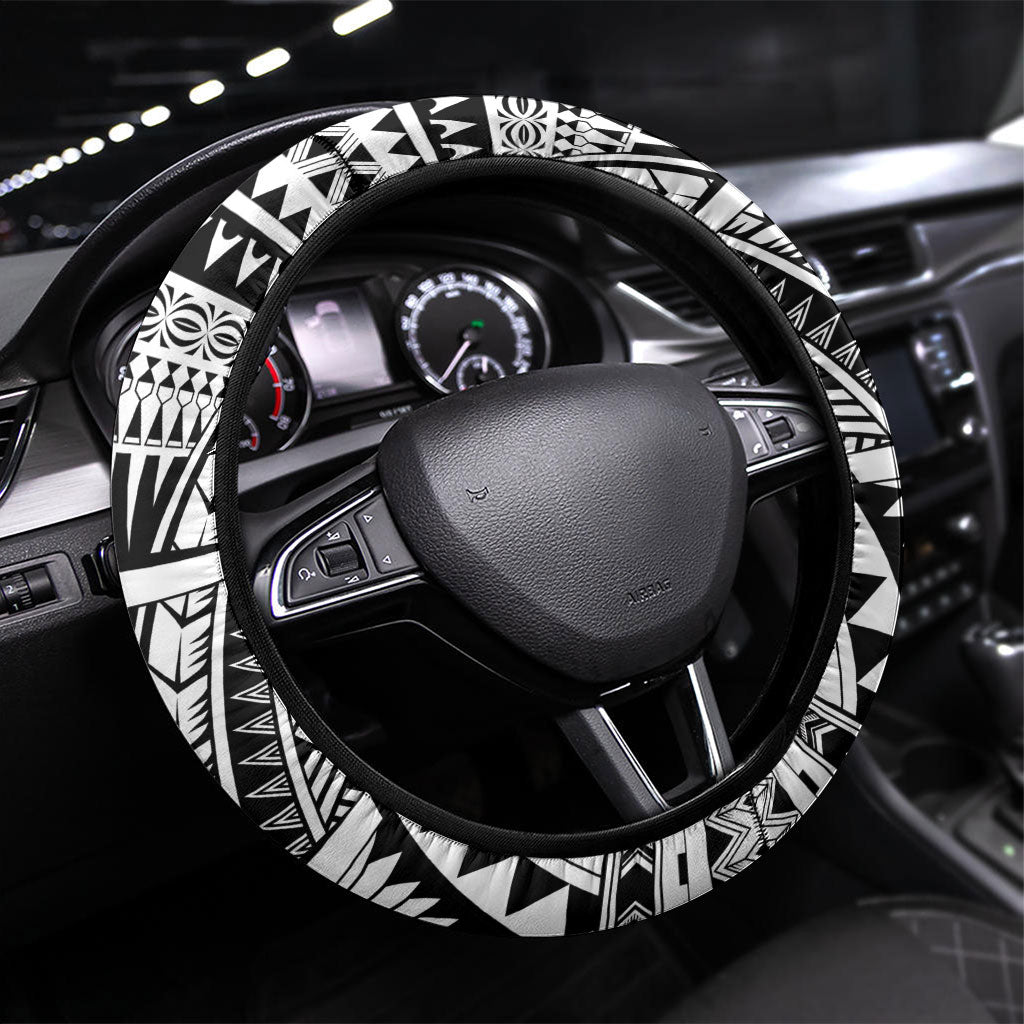 Papua New Guinea Independence Day Steering Wheel Cover One People One Nation One PNG LT05 Universal Fit Yellow - Polynesian Pride