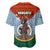 Vanuatu Penama Province Baseball Jersey Vanuatuan Coat Of Arms Polynesian Pattern LT05 - Polynesian Pride