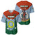 Personalized Vanuatu Penama Province Baseball Jersey Vanuatuan Coat Of Arms Polynesian Pattern LT05 - Polynesian Pride