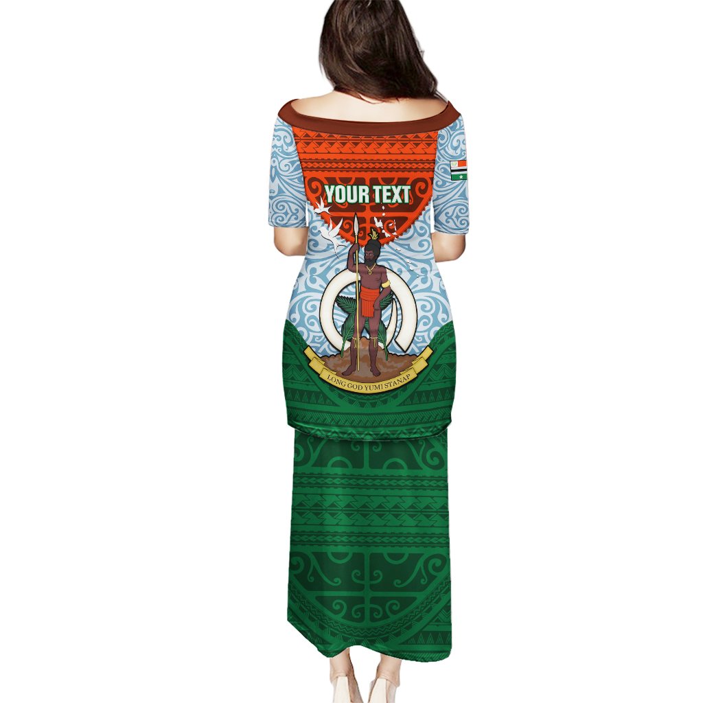 Personalized Vanuatu Penama Province Puletasi Vanuatuan Coat Of Arms Polynesian Pattern LT05 - Polynesian Pride