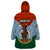 Personalized Vanuatu Penama Province Wearable Blanket Hoodie Vanuatuan Coat Of Arms Polynesian Pattern LT05 - Polynesian Pride