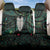 New Zealand Aotearoa Back Car Seat Cover Maori Tane Te Waiora Paua Shell Glitter Green