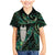 New Zealand Aotearoa Family Matching Mermaid Dress and Hawaiian Shirt Maori Tane Te Waiora Paua Shell Glitter Green