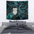 New Zealand Aotearoa Tapestry Maori Wheku Paua Shell Glitter Turquoise