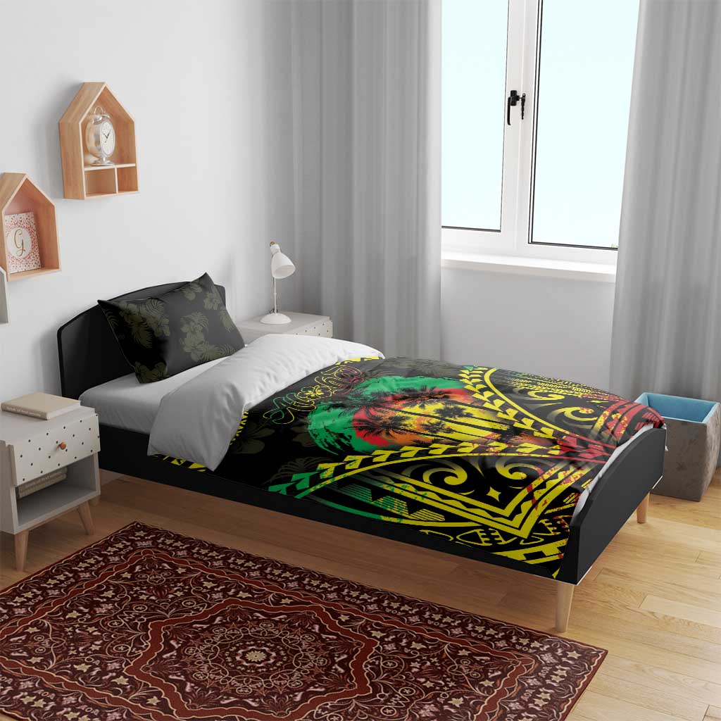 Aloha Tropical Palm Trees Bedding Set Reggae Polynesian Pattern LT05 - Polynesian Pride