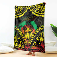 Aloha Tropical Palm Trees Blanket Reggae Polynesian Pattern LT05 - Polynesian Pride