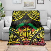 Aloha Tropical Palm Trees Blanket Reggae Polynesian Pattern LT05 - Polynesian Pride