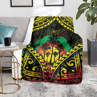 Aloha Tropical Palm Trees Blanket Reggae Polynesian Pattern LT05 - Polynesian Pride