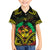 Aloha Tropical Palm Trees Family Matching Puletasi and Hawaiian Shirt Reggae Polynesian Pattern