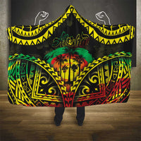 Aloha Tropical Palm Trees Hooded Blanket Reggae Polynesian Pattern LT05 - Polynesian Pride