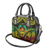 Aloha Tropical Palm Trees Shoulder Handbag Reggae Polynesian Pattern LT05 - Polynesian Pride