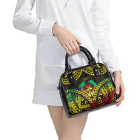 Aloha Tropical Palm Trees Shoulder Handbag Reggae Polynesian Pattern LT05 - Polynesian Pride