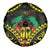 Aloha Tropical Palm Trees Spare Tire Cover Reggae Polynesian Pattern