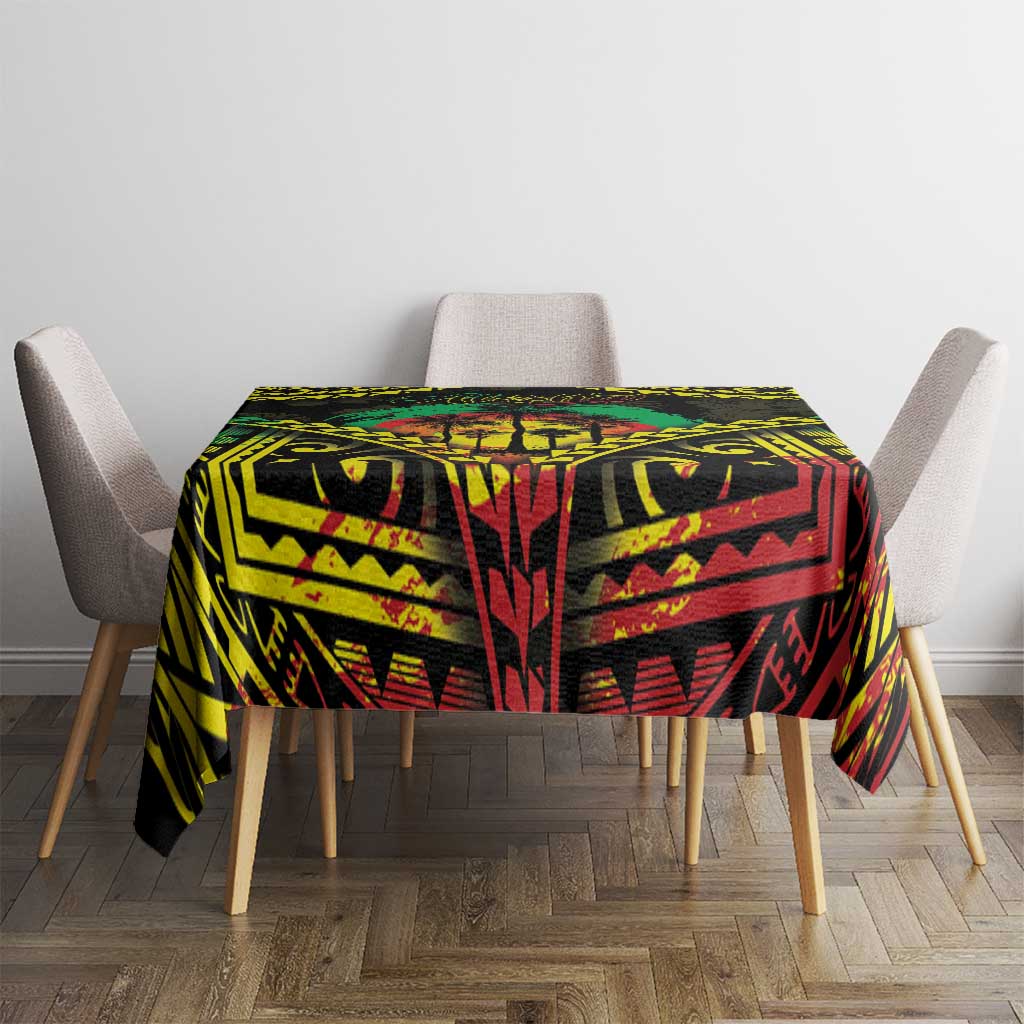 Aloha Tropical Palm Trees Tablecloth Reggae Polynesian Pattern LT05 - Polynesian Pride