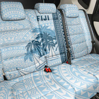Fiji Regatta Back Car Seat Cover Palm Tree Tapa Pattern LT05 - Polynesian Pride