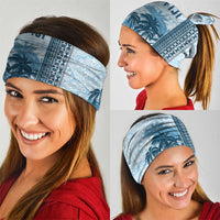 Fiji Regatta Neck Gaiter Palm Tree Tapa Pattern LT05 - Polynesian Pride