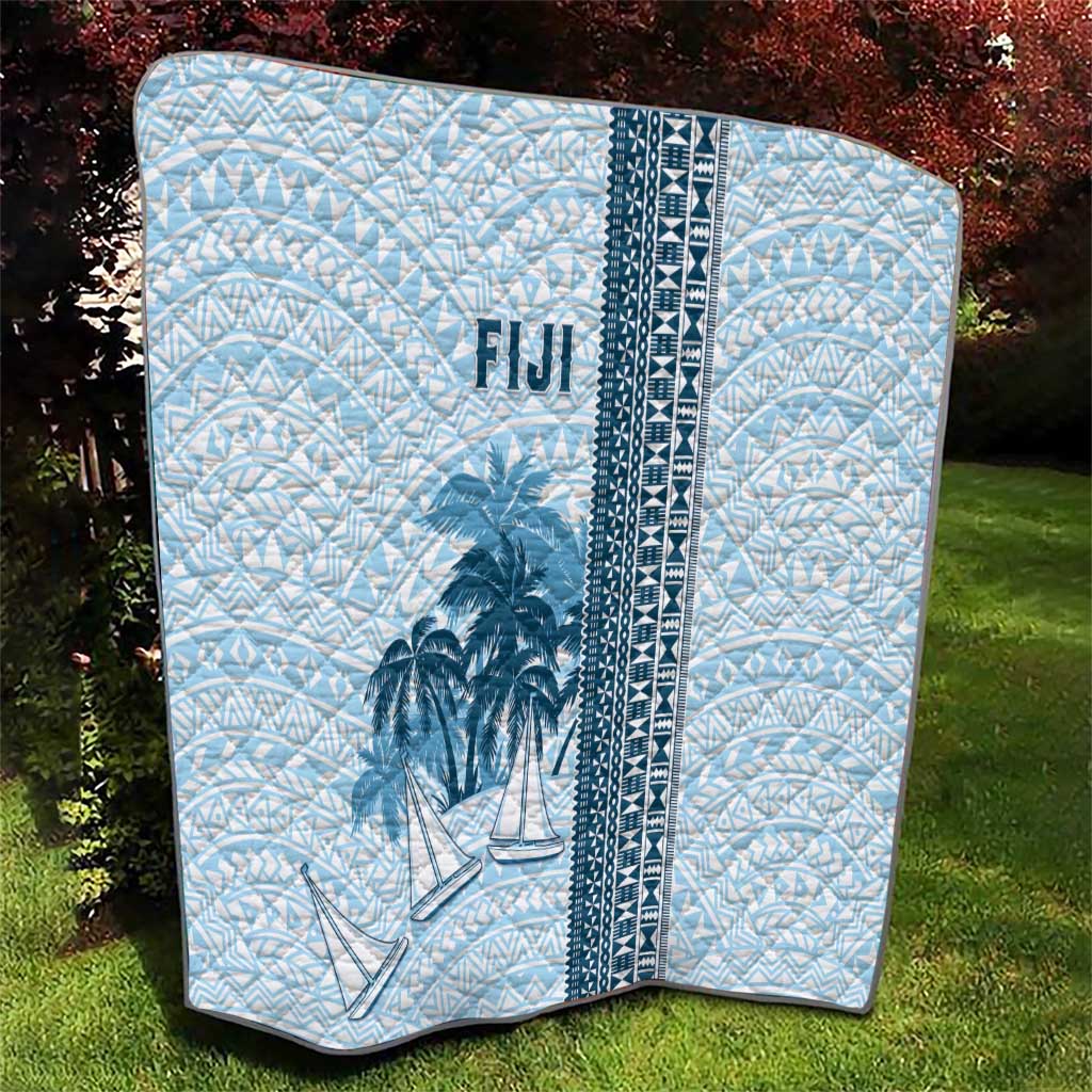 Fiji Regatta Quilt Palm Tree Tapa Pattern LT05 - Polynesian Pride