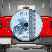 Fiji Regatta Spare Tire Cover Palm Tree Tapa Pattern LT05 - Polynesian Pride