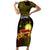 happy-diwali-festival-family-matching-short-sleeve-bodycon-dress-and-hawaiian-shirt-diya-lamp-hibiscus-polynesian-pattern