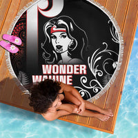 New Zealand Aotearoa Mana Wahine Beach Blanket LT05 - Polynesian Pride