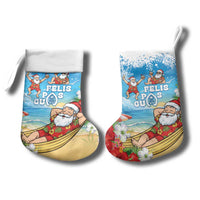 Guam Christmas Stocking Felis Pasgua Chilling Santa LT05 - Polynesian Pride