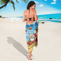 Guam Christmas Sarong Felis Pasgua Chilling Santa LT05 - Polynesian Pride